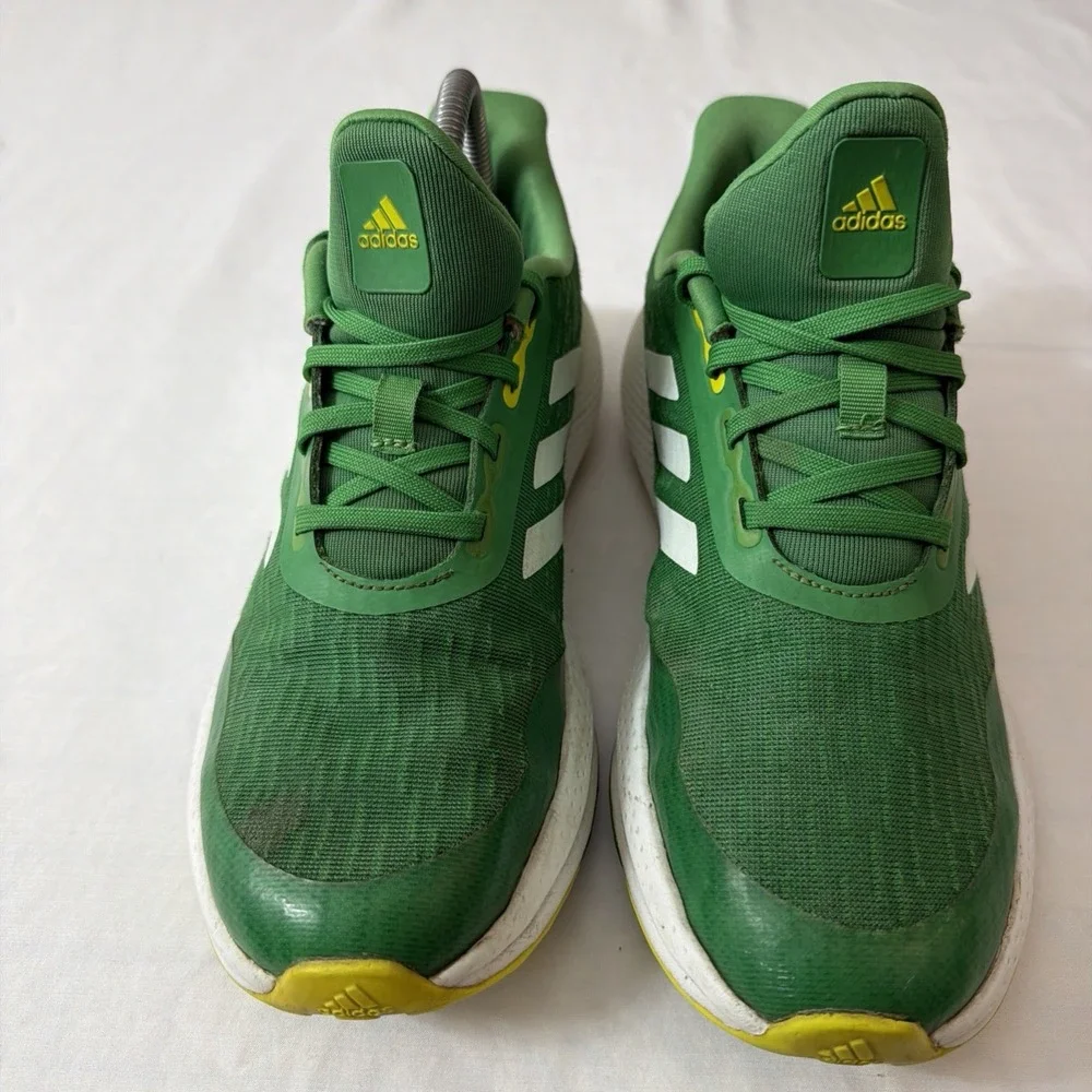 Adidas Bounce Men's Shoes Size 6.5 Vivid Green S29172 Athletic Running Gym Fit‎